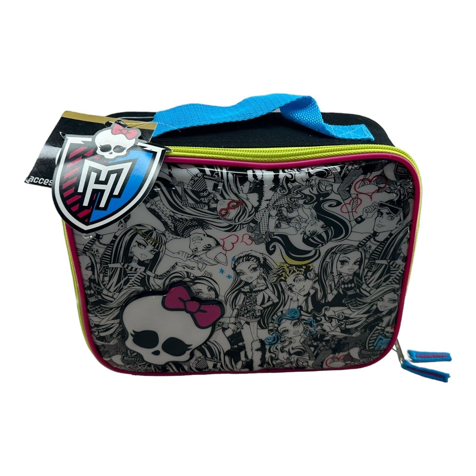 2012 Monster High Insulated Lunch Box Bag Case Frankie Cleo Draculara NWT