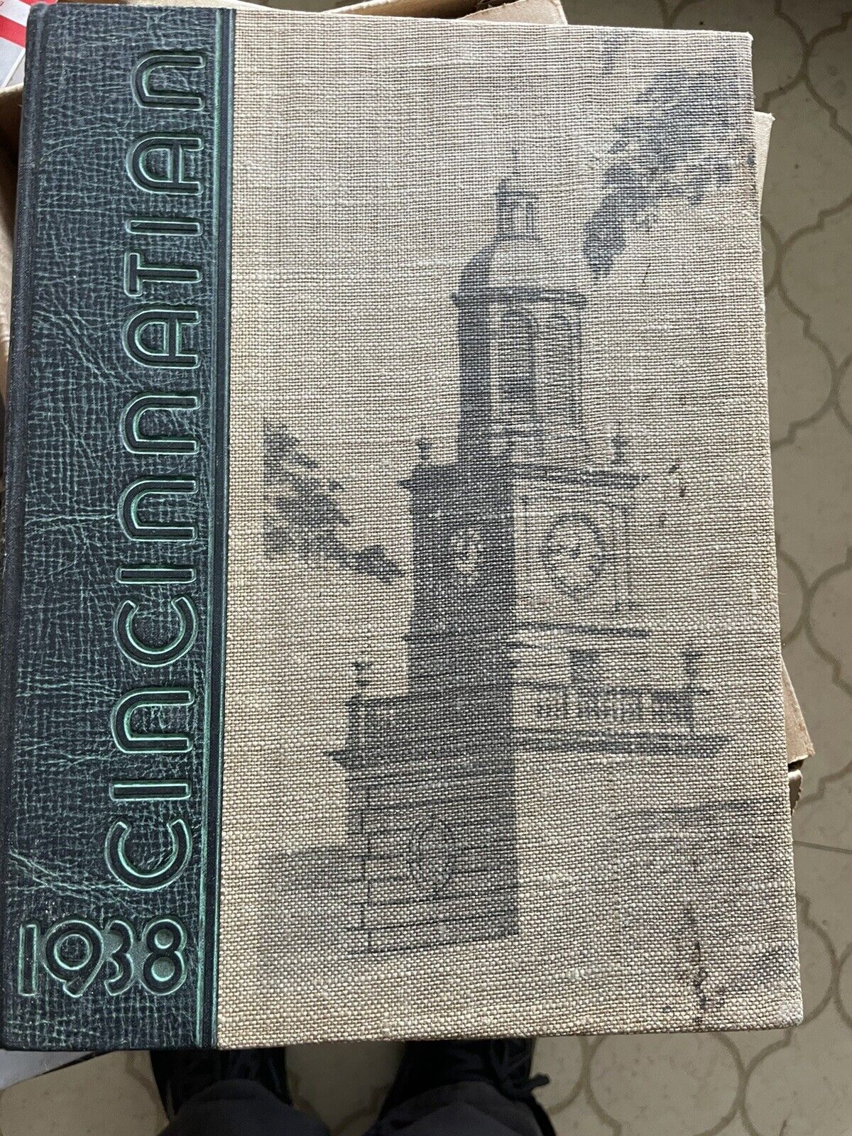 The University of Cincinnati Yearbook 1938 The Cincinnatian 168A