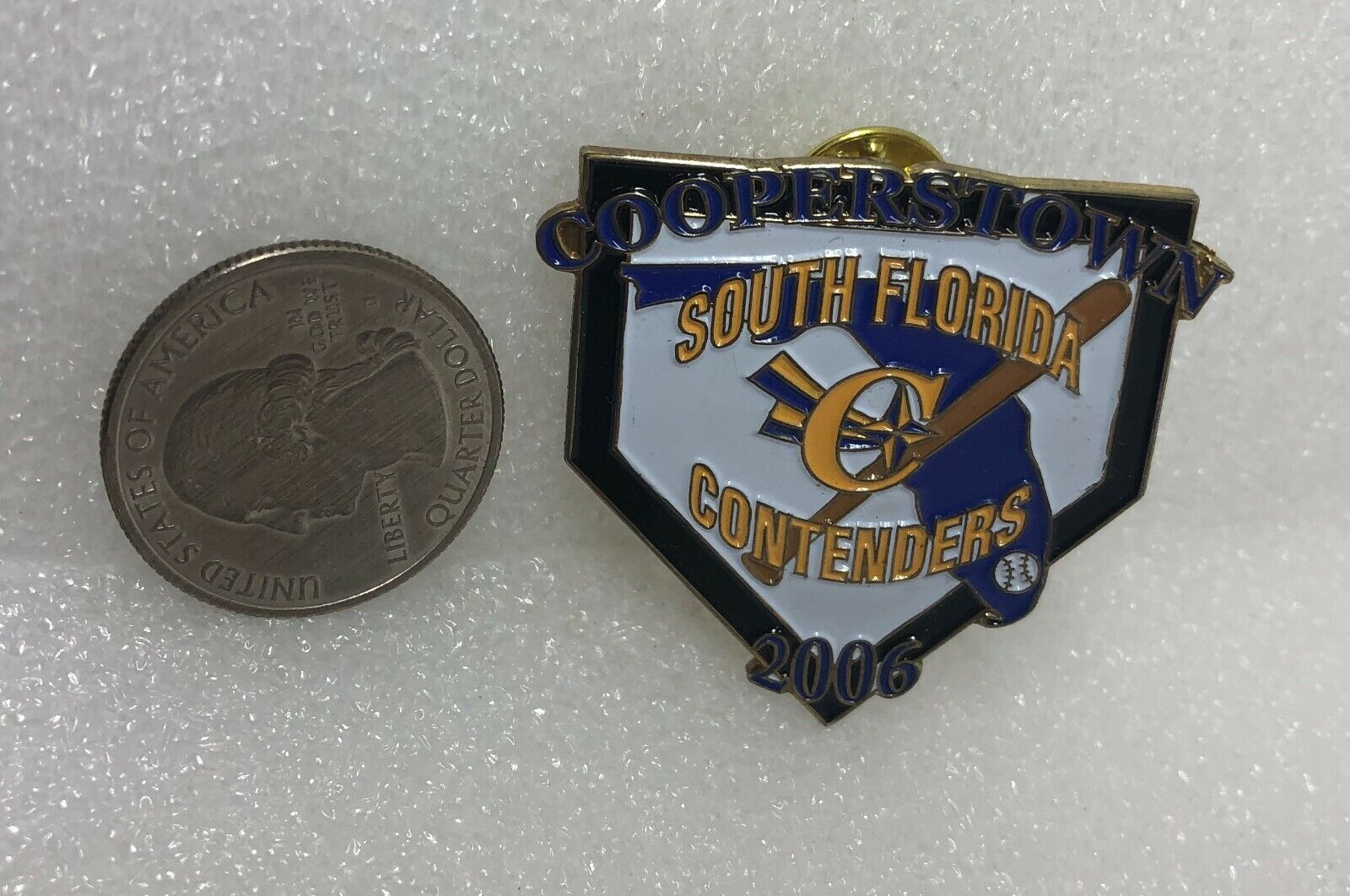 2006 Cooperstown South Florida Contenders Baseball Pin