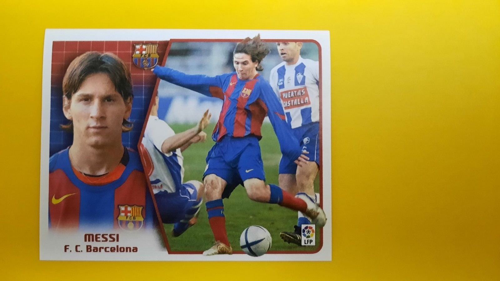 ROOKIE MESSI STICKER-2005-2006 EAST EDITIONS - NEVER GLUED, EXCELLENT