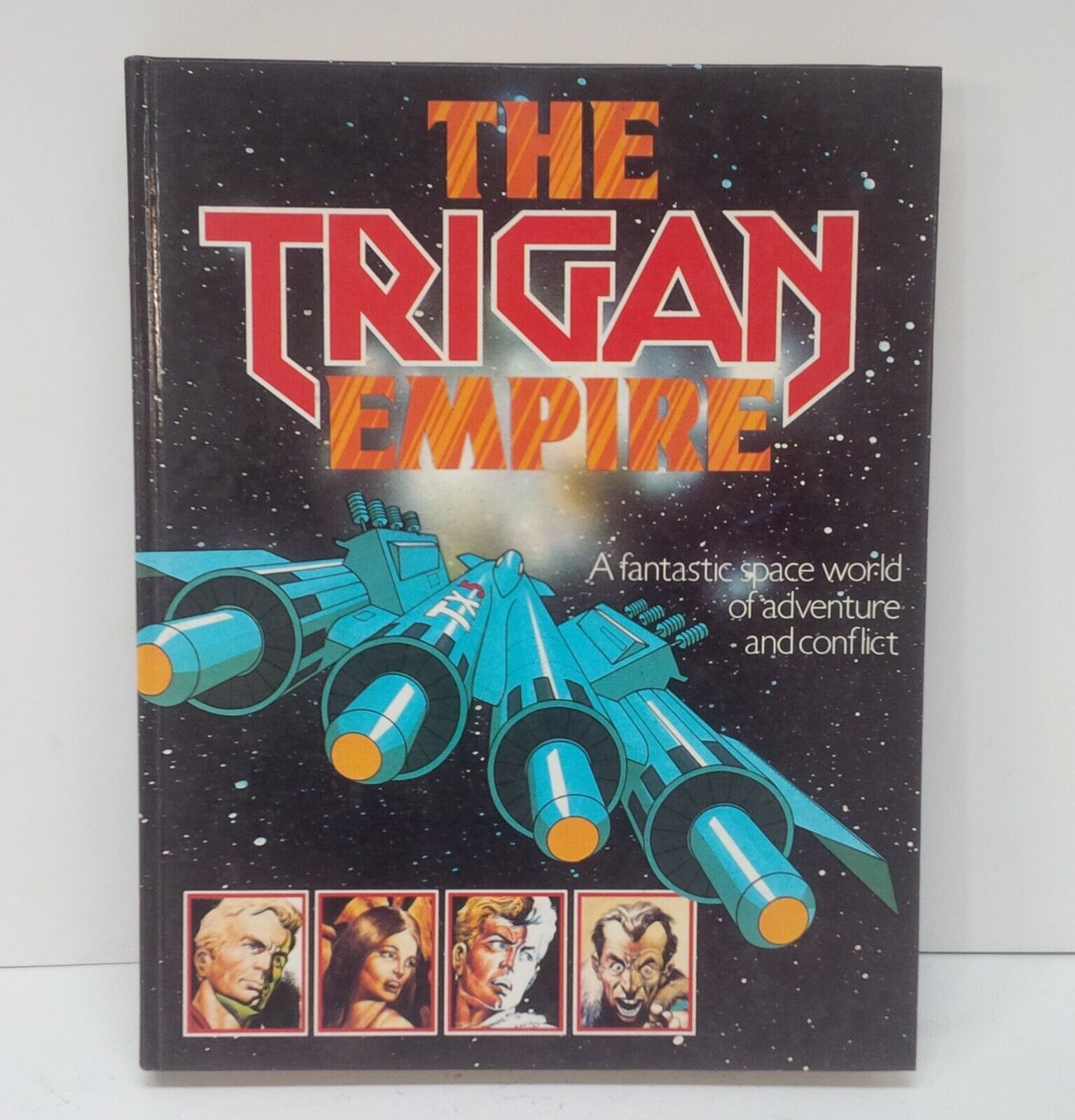 THE TRIGAN EMPIRE - (1978) - DON LAWRENCE - HARDCOVER - HTF  - EXCELLENT COND
