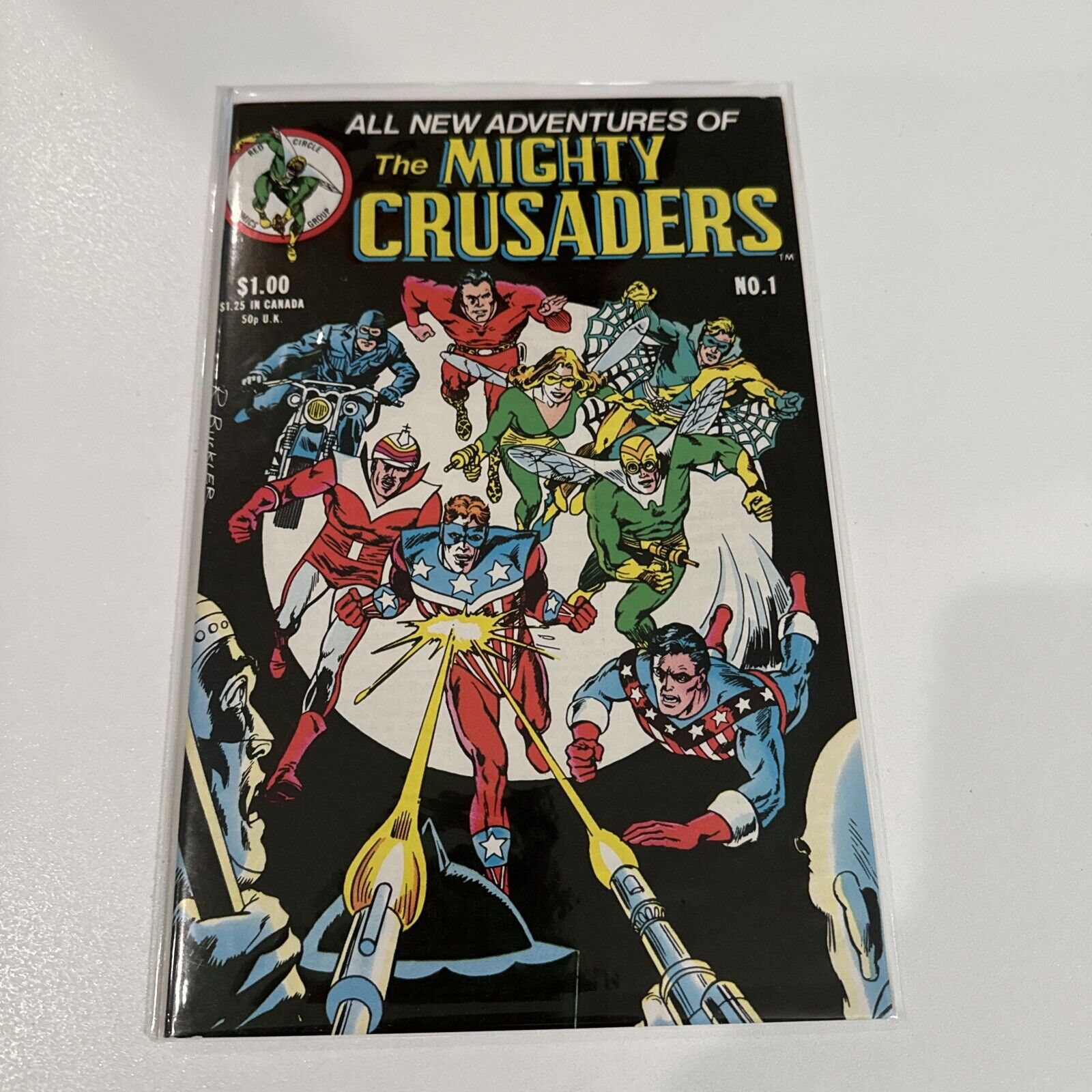 The Mighty Crusaders #1-13 [Red Circle Archie Comics] 1983-85 FN/VF - Box 25
