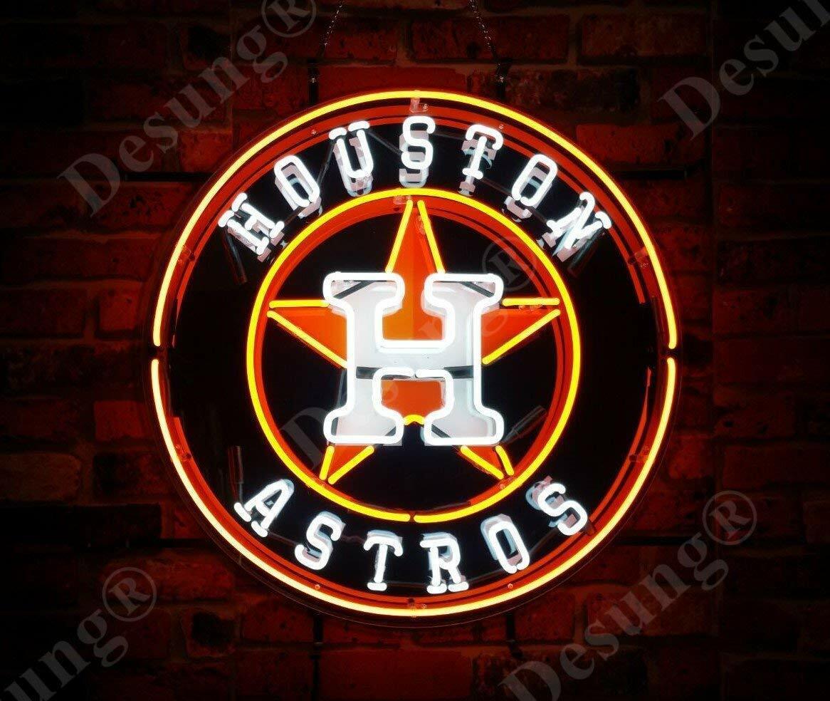 Houston Astros 2017 World Series Champions Neon Light Sign 24\