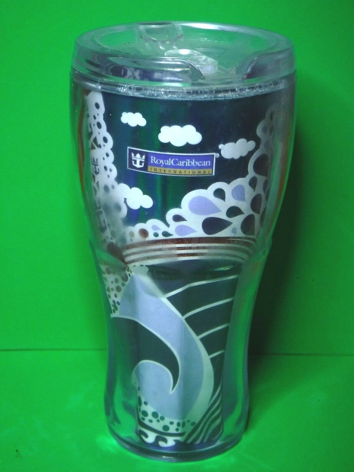 Royal Caribbean Coca Cola Tumbler Insulated Cup 2012 Whirley Drink Cup