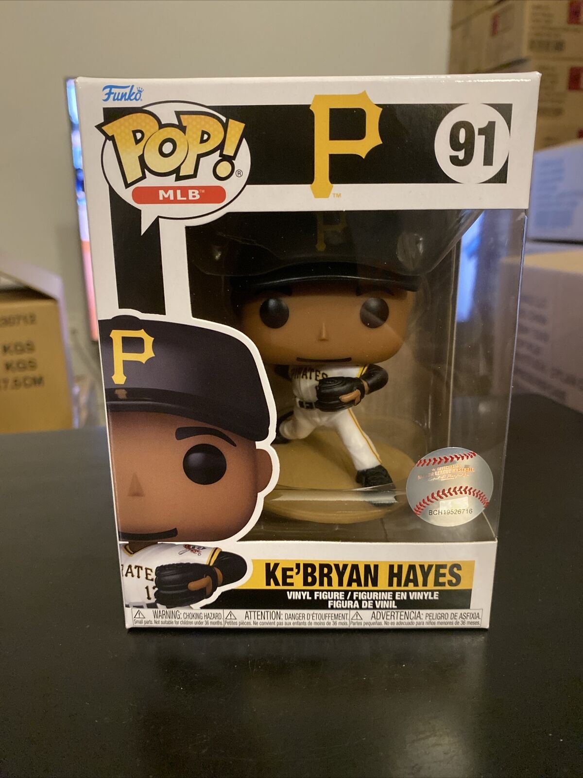 FUNKO POP MLB: Pittsburgh Pirates - KeBryan Hayes [New Toy] Vinyl Figure