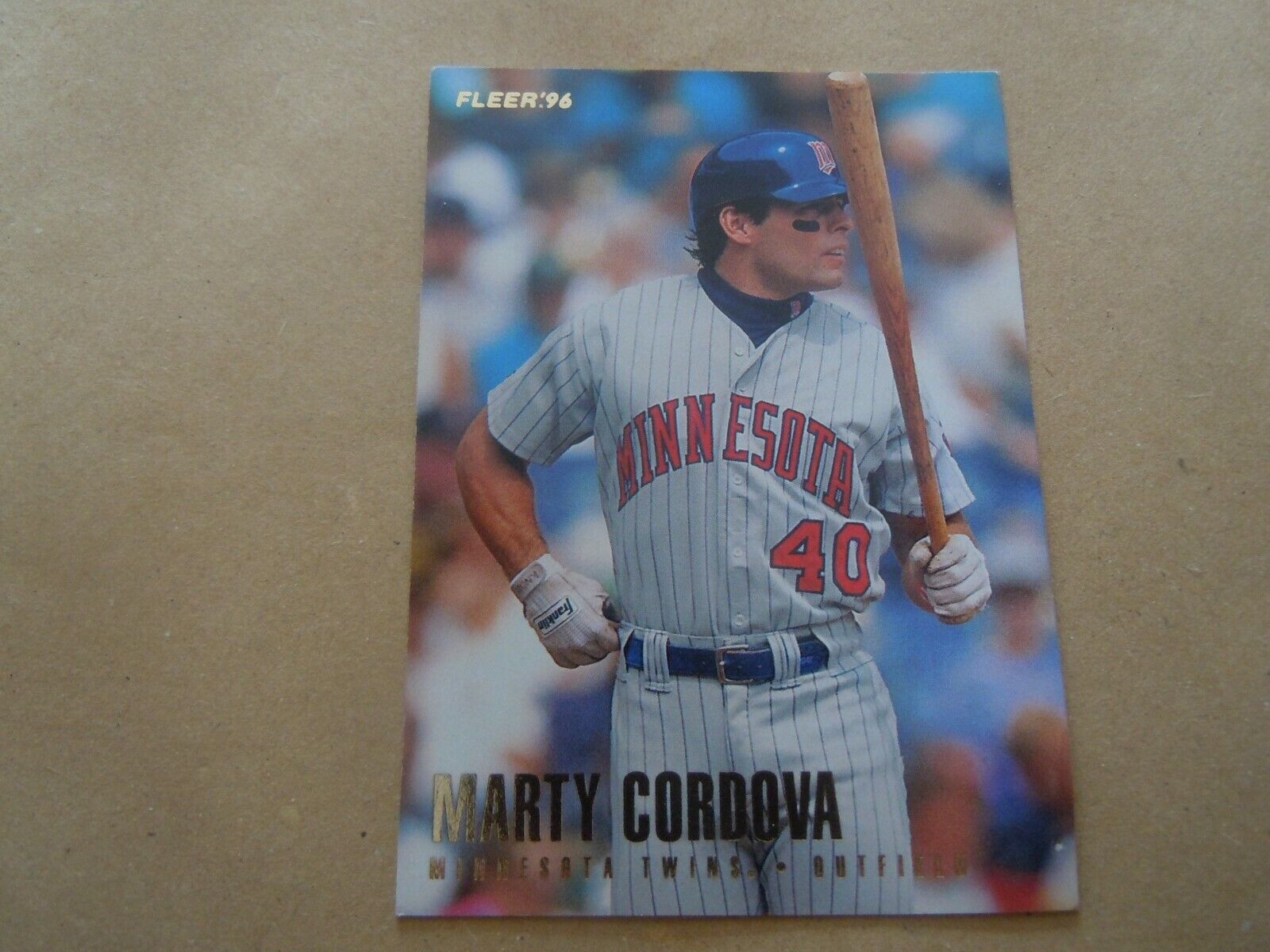 Card - Baseball - Fleer:1996 - No. 165 - Marty Cordova