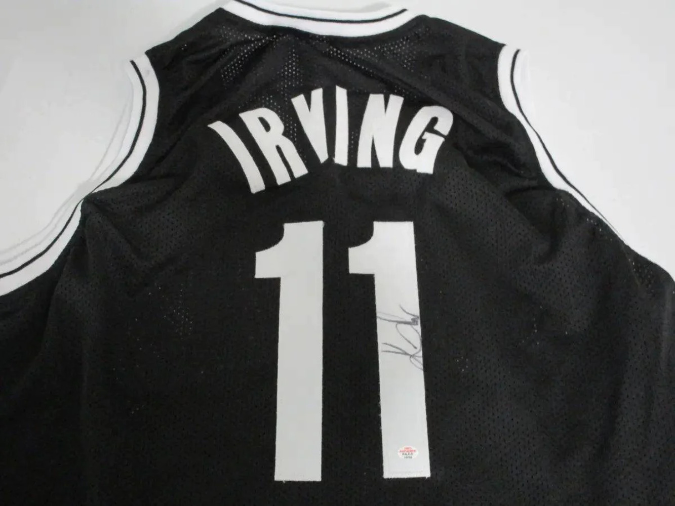 Kyrie Irving of the Brooklyn Nets signed autographed basketball jersey PAAS COA