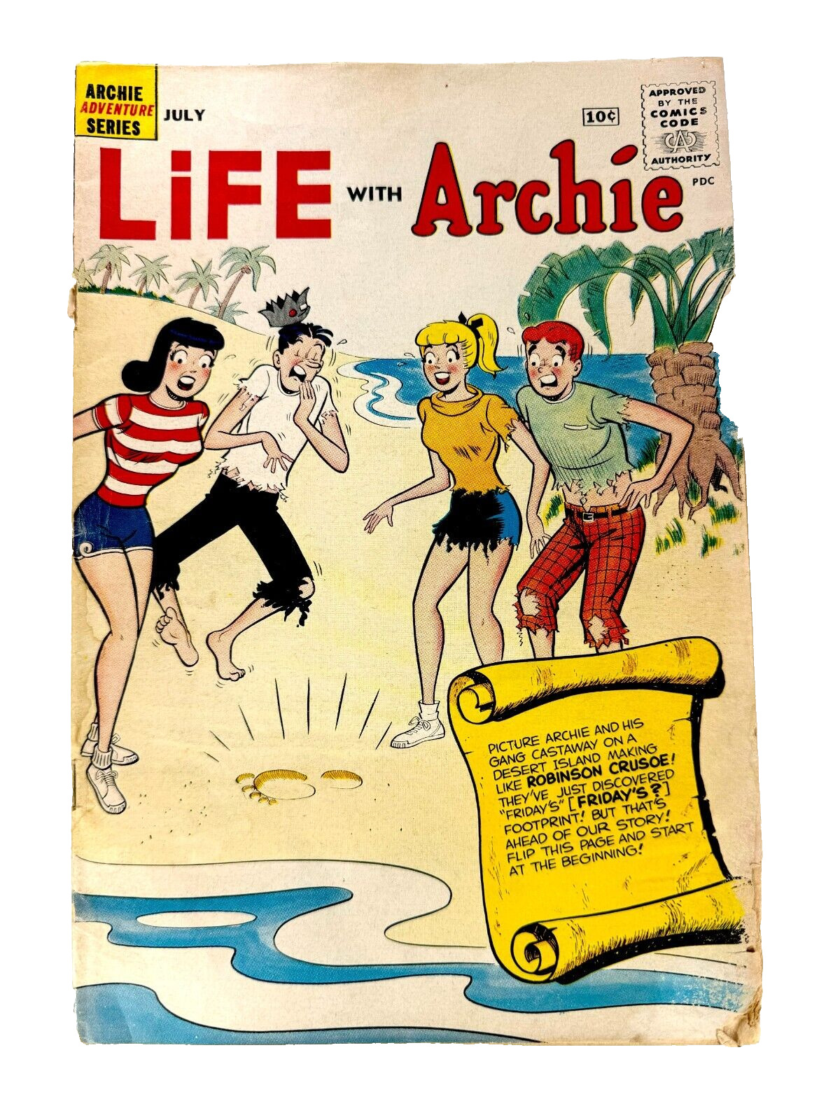 Archie LIFE WITH ARCHIE (1950) #3 BETTY VERONICA GOLDEN AGE GD(2.0) Ships FREE