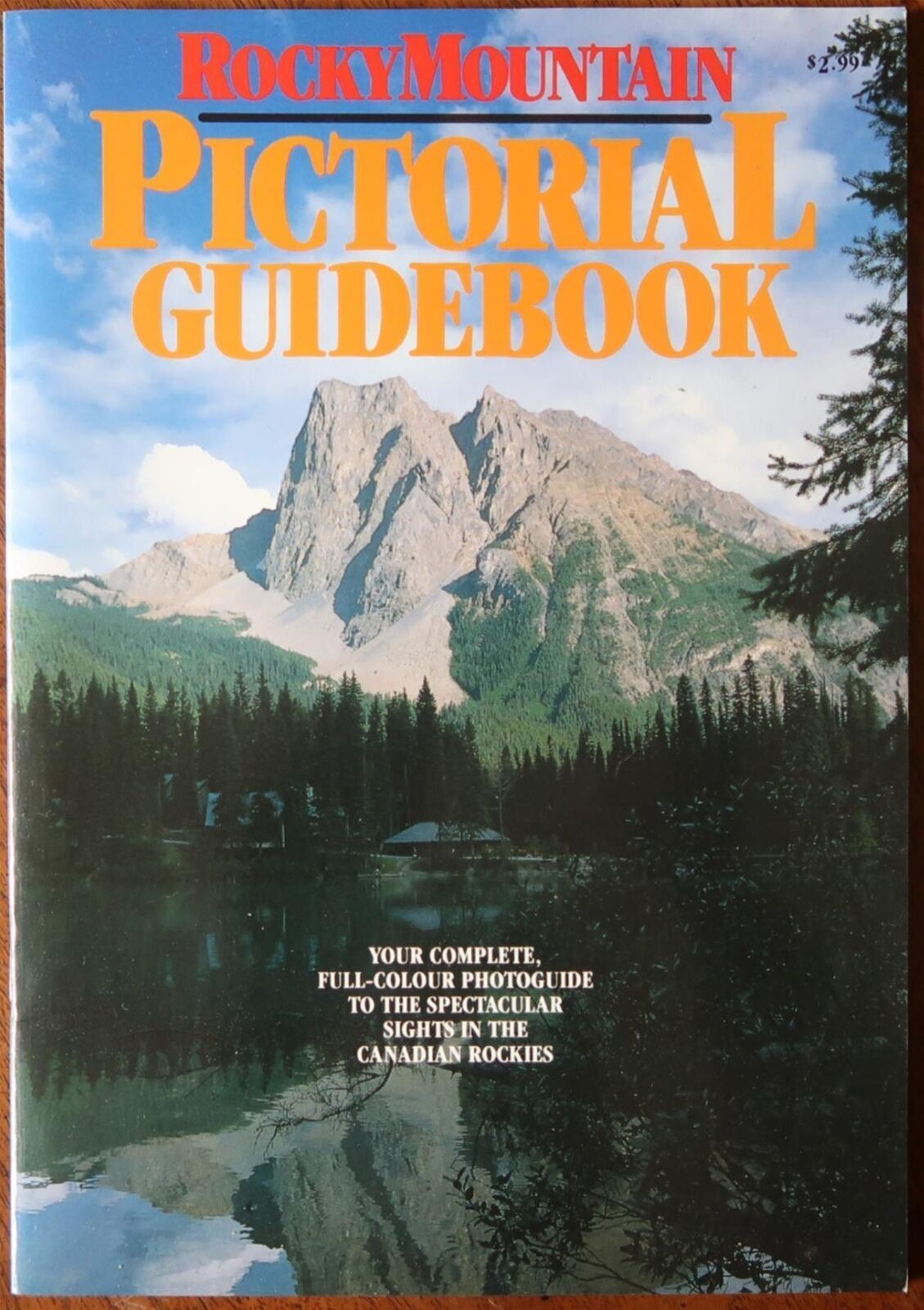 VINTAGE ROCKY MOUNTAIN PICTORIAL GUIDEBOOK FULL COLOUR PHOTOGUIDE 24 PG M1-106