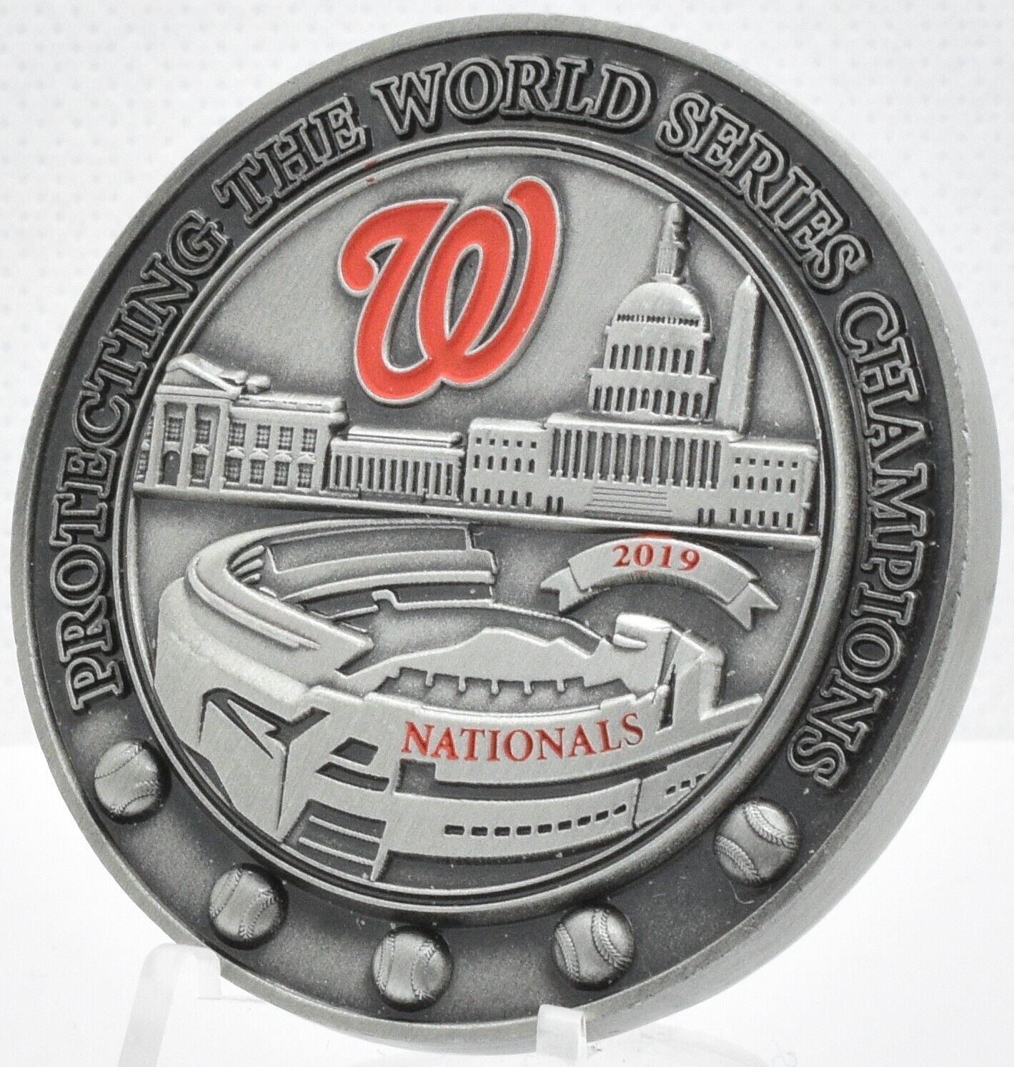 World Series Washington Nationals Homeland Sec 2019 Challenge Coin