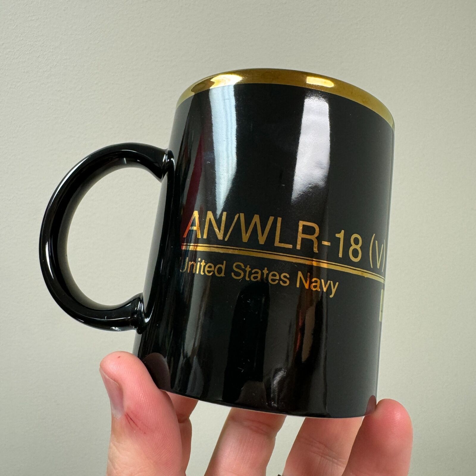 AN/WLR-18 Classic Salmon Watkins Johnson SUBMARINE Coffee Mug United States Navy