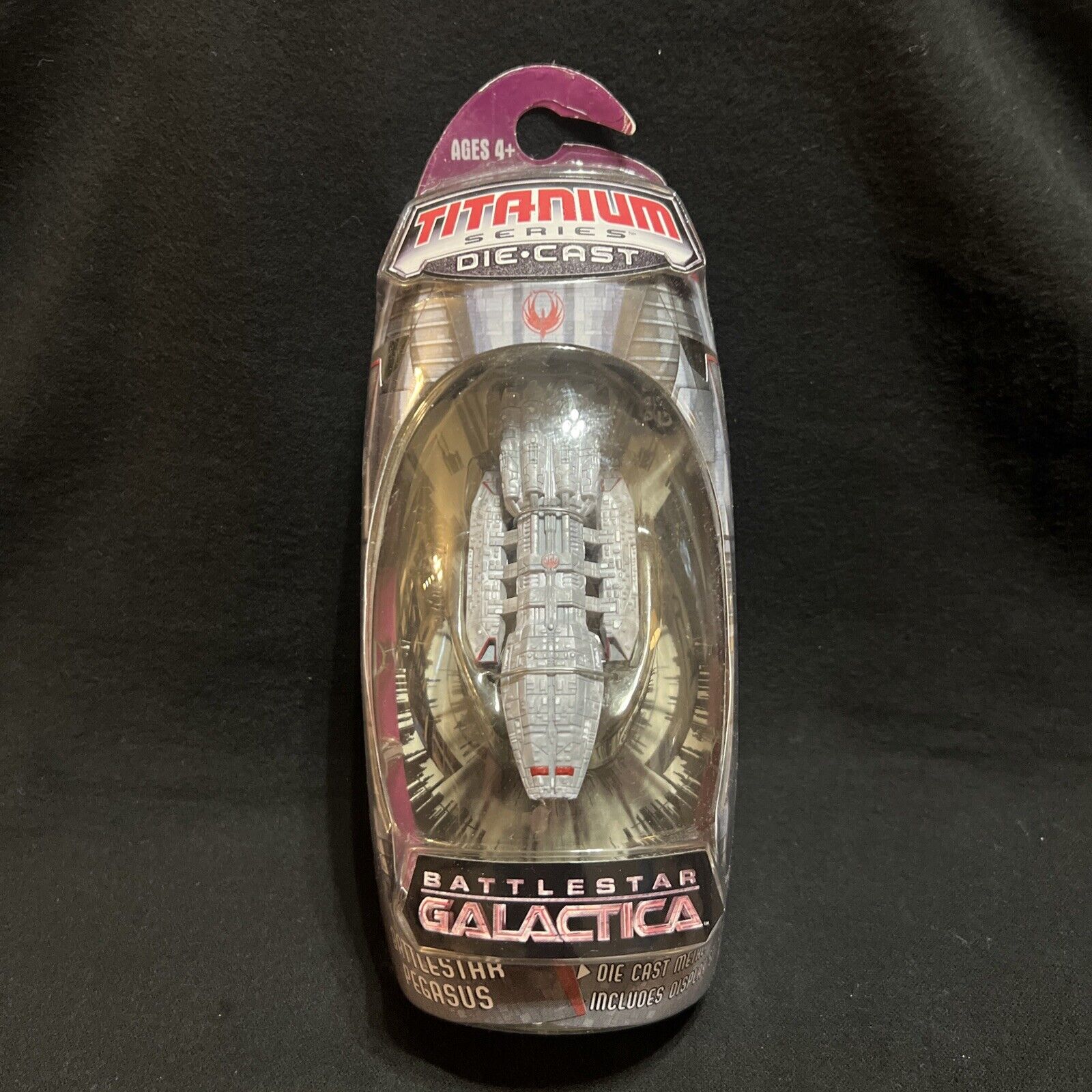 Battlestar Galactica Die-Cast Titanium Micro Machine Battlestar Pegasus NIB