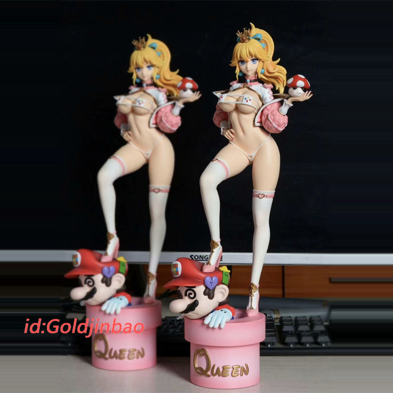 Pink Pink Studio princess Bowser Resin Model H38cm 1/6 Scale Mario Hot In Stock