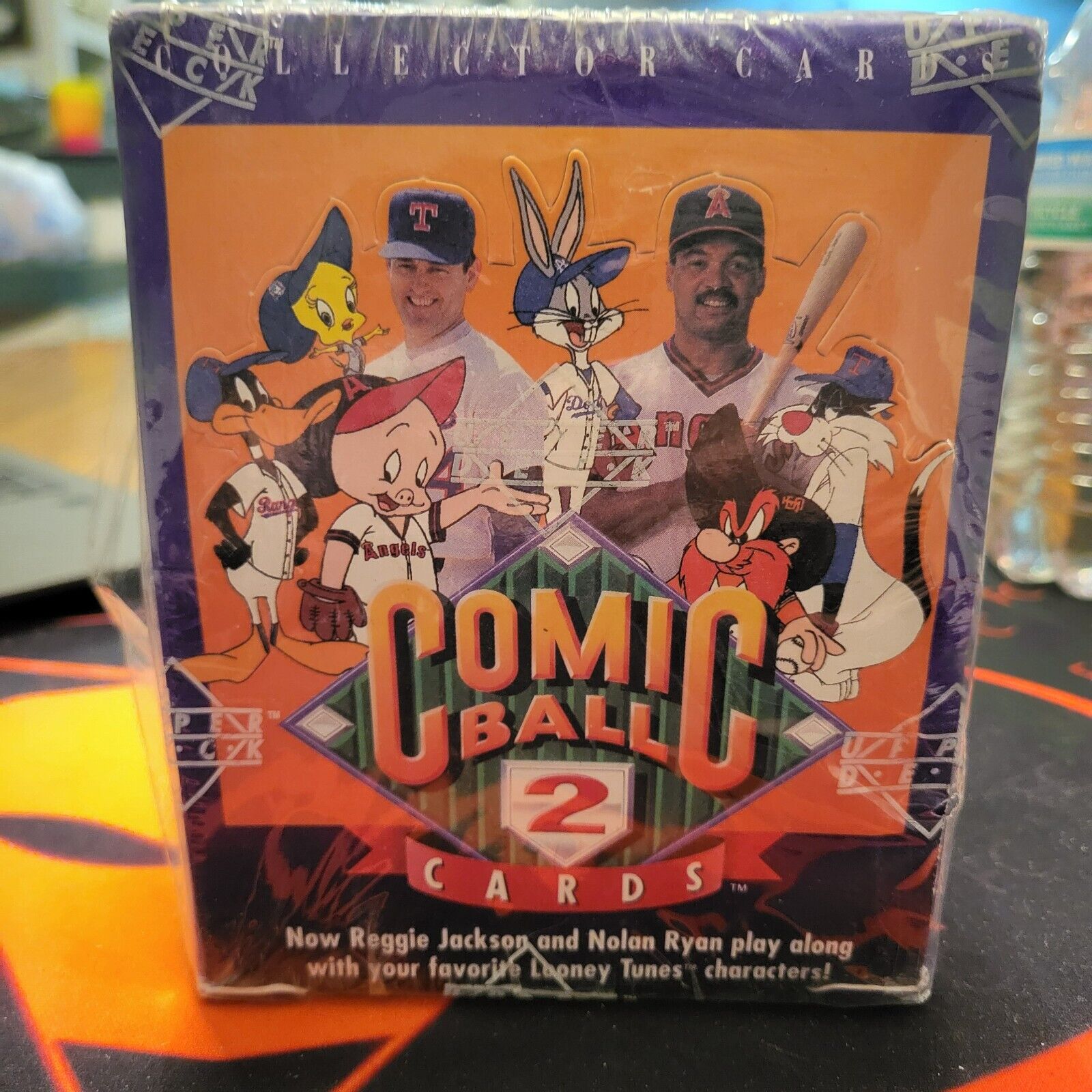 1991 Upper Deck Comic Ball Series 2 Sealed Box Of 36 Packs Of 12 Cards 