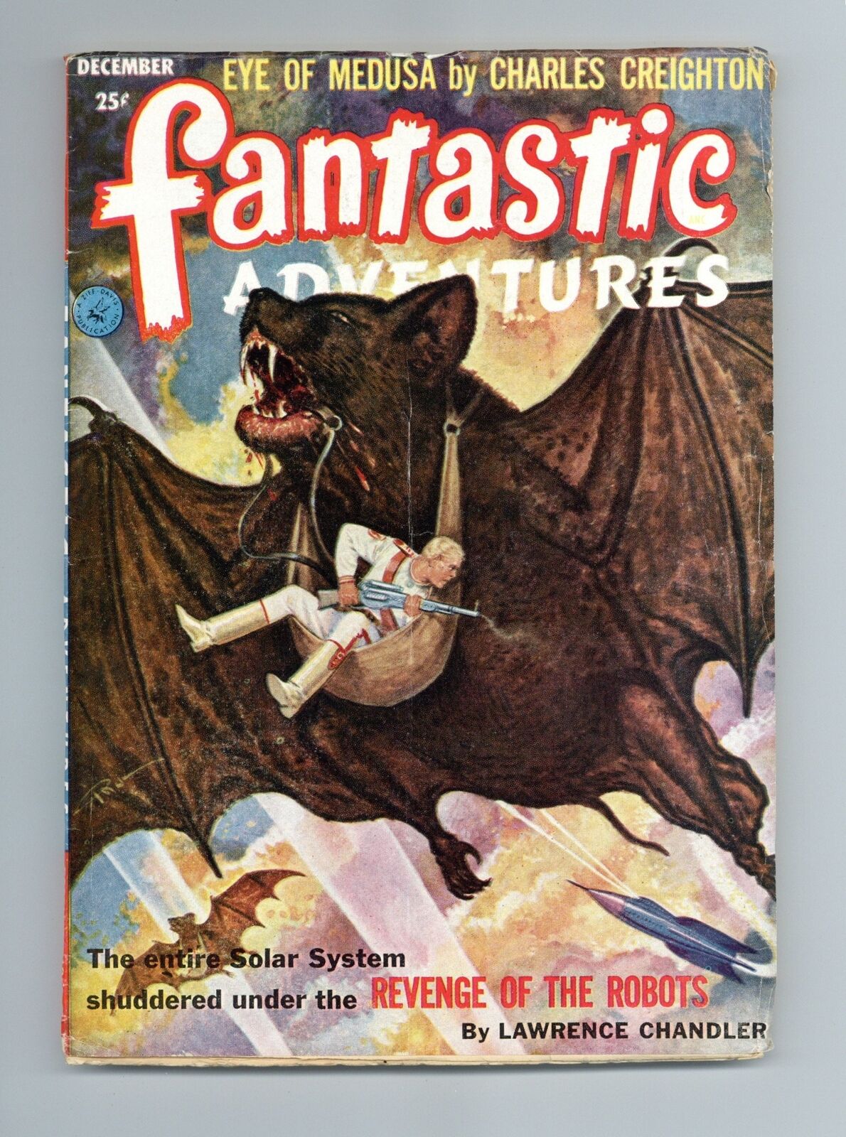 Fantastic Adventures Pulp / Magazine Dec 1952 Vol. 14 #12 VG