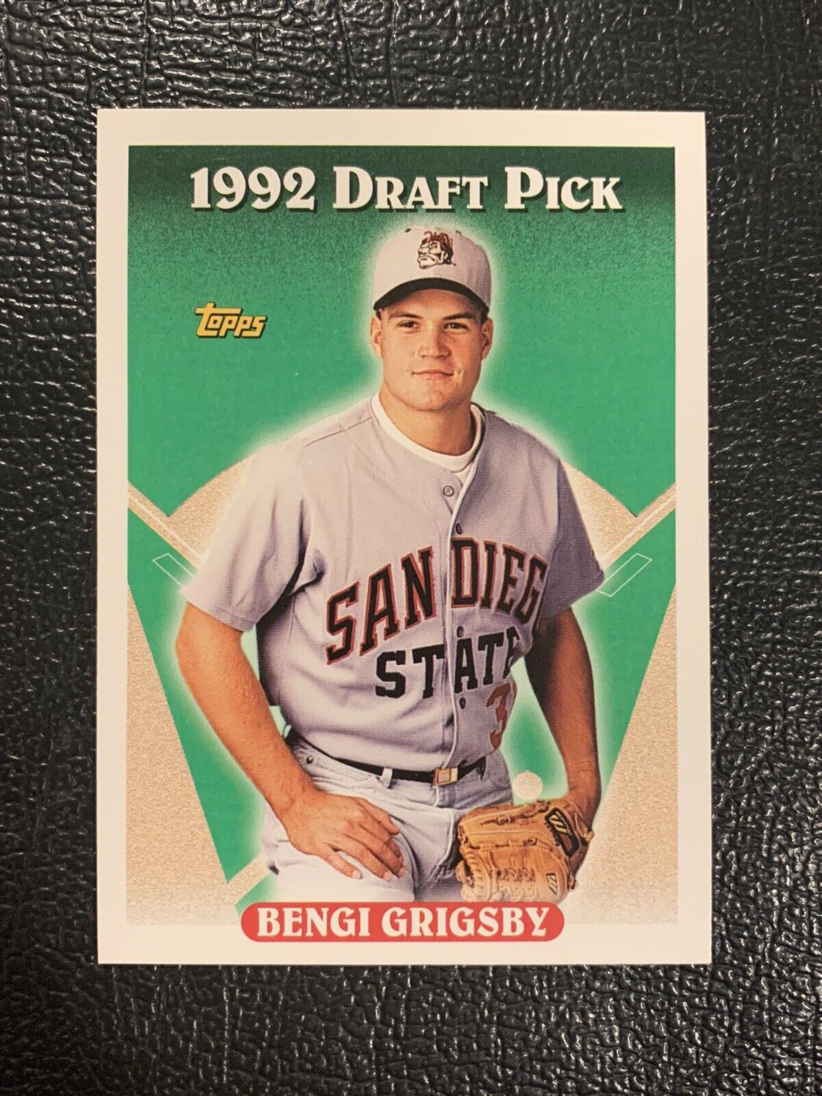 Bengi Grigsby 1993 Topps #518 1992 Draft Pick San Diego State