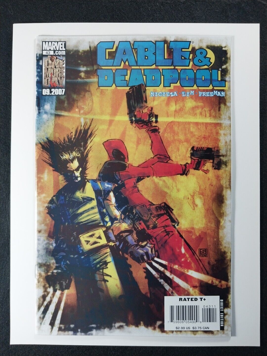 Cable & Deadpool #43 NM Wolverine App Skottie Young Cover Art 2007