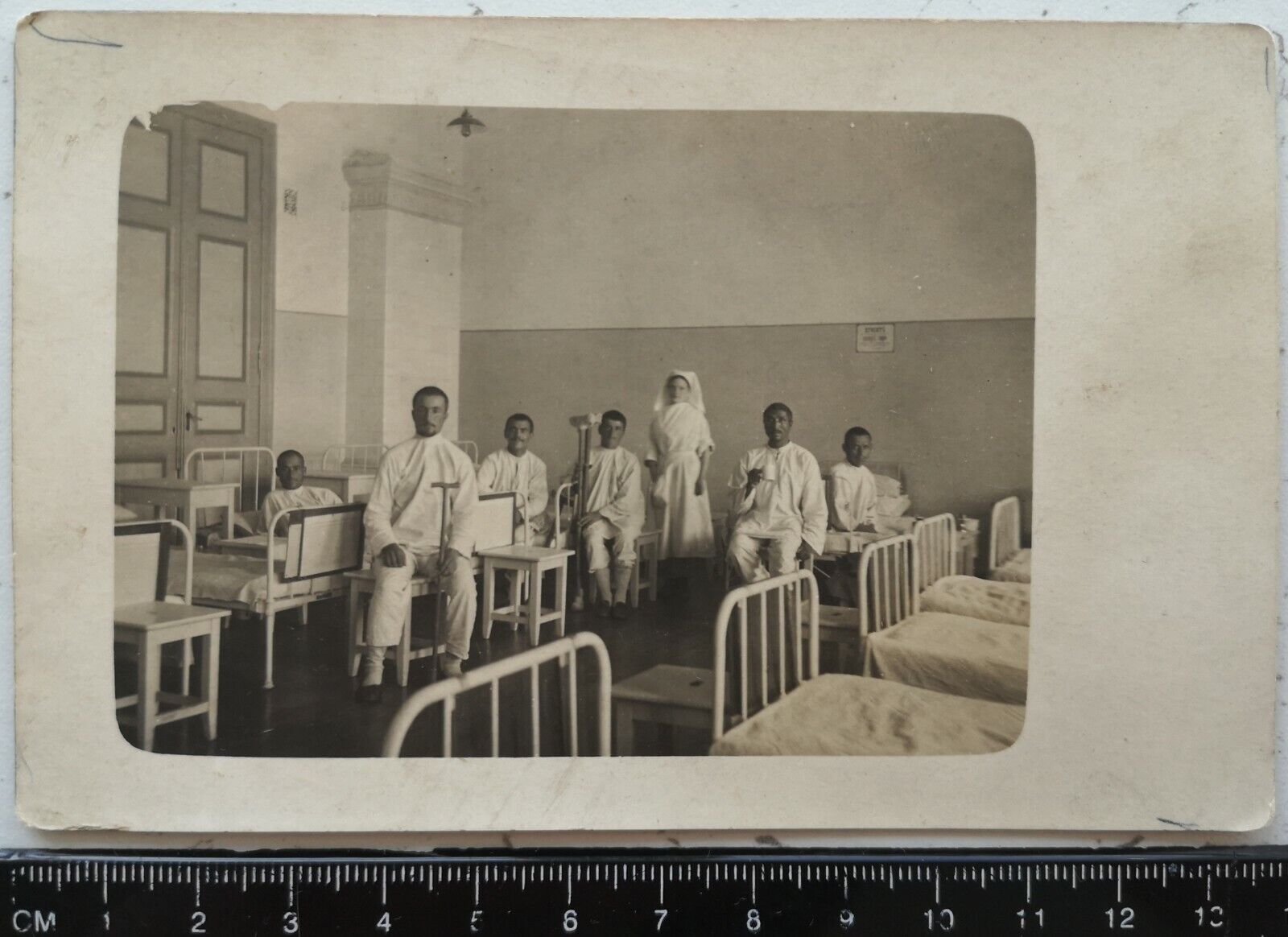 RARE WWI RUSSIAN Imperial Army Military Hospital Sister of Mercy Vintage Photo
