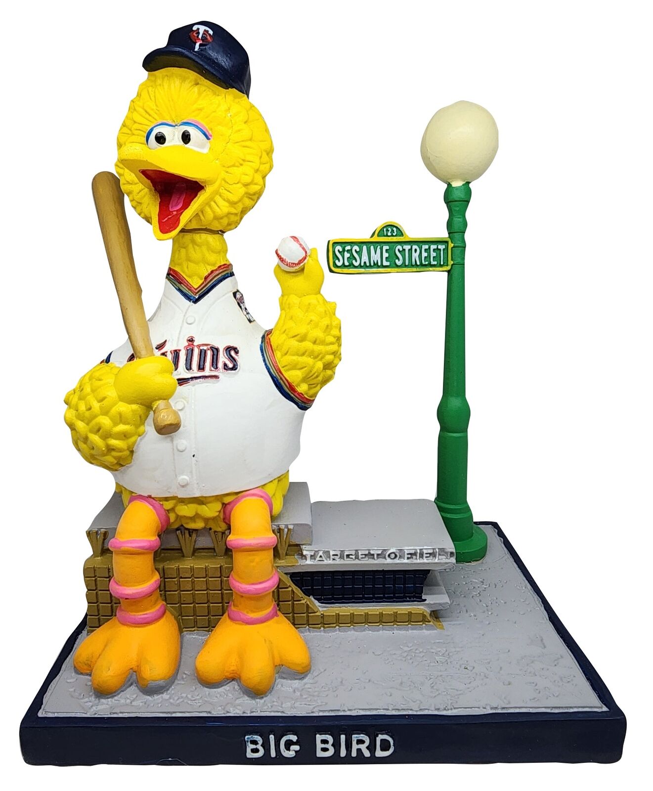 Big Bird Minnesota Twins Sesame Street Day Bobblehead MLB Baseball