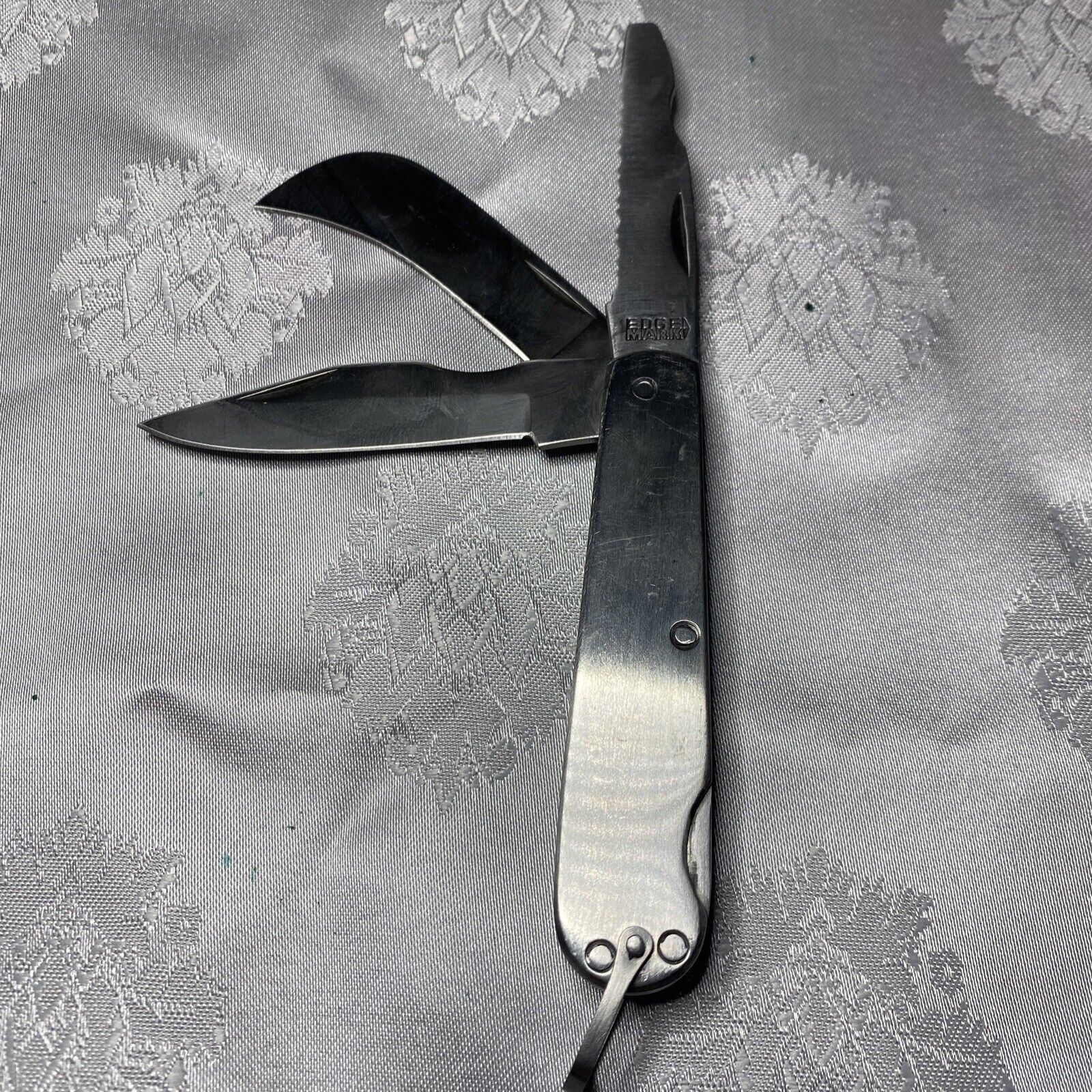 Edge Mark 13-290 stainless china 3 blades fold pocket knife 