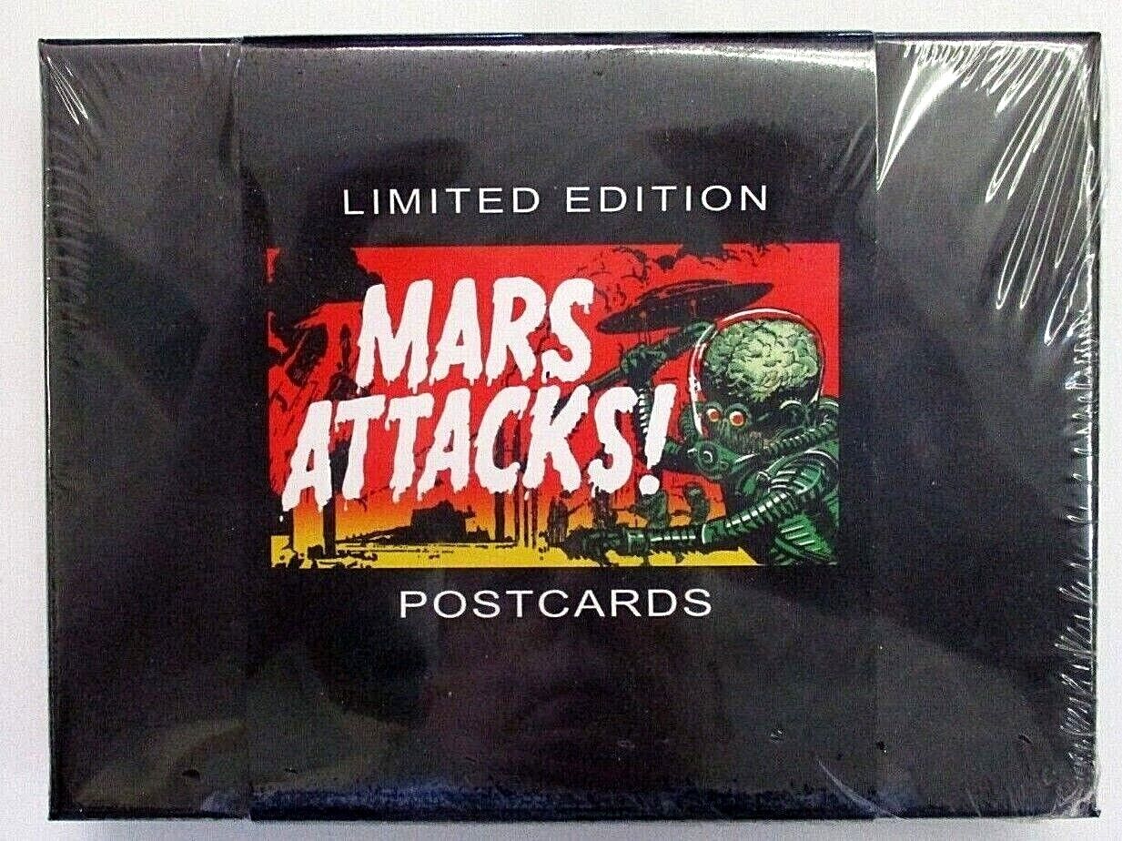 2012 TOPPS MARS ATTACKS POSTCARDS FACTORY SEALED BOX...CONTAINS 10 POSTCARDS