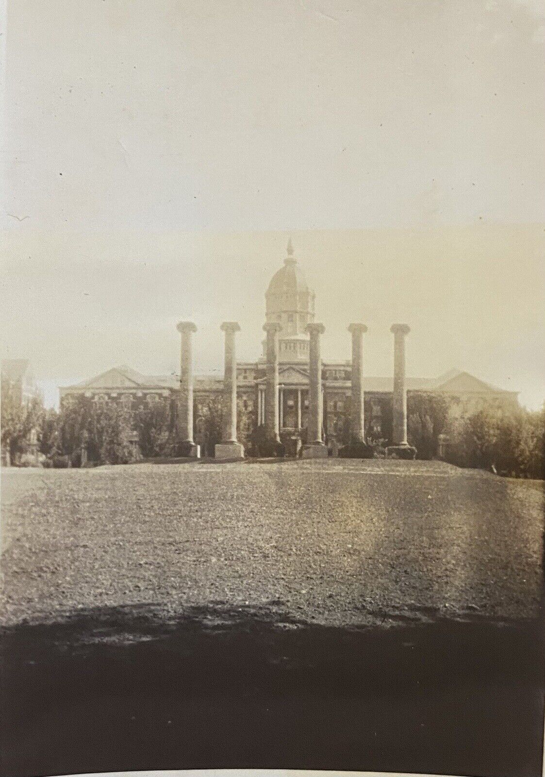 Columbia University of Missouri Original Snapshot Vintage Photo