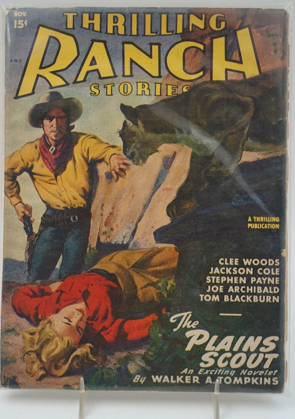 1947 - Thrilling Ranch Stories - Western Pulp Art Magazine - The Plains Scout