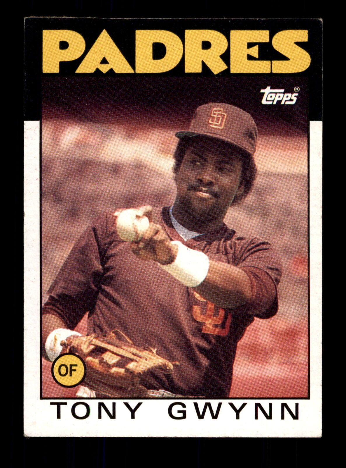 1986 Topps #10 Tony Gwynn San Diego Padres