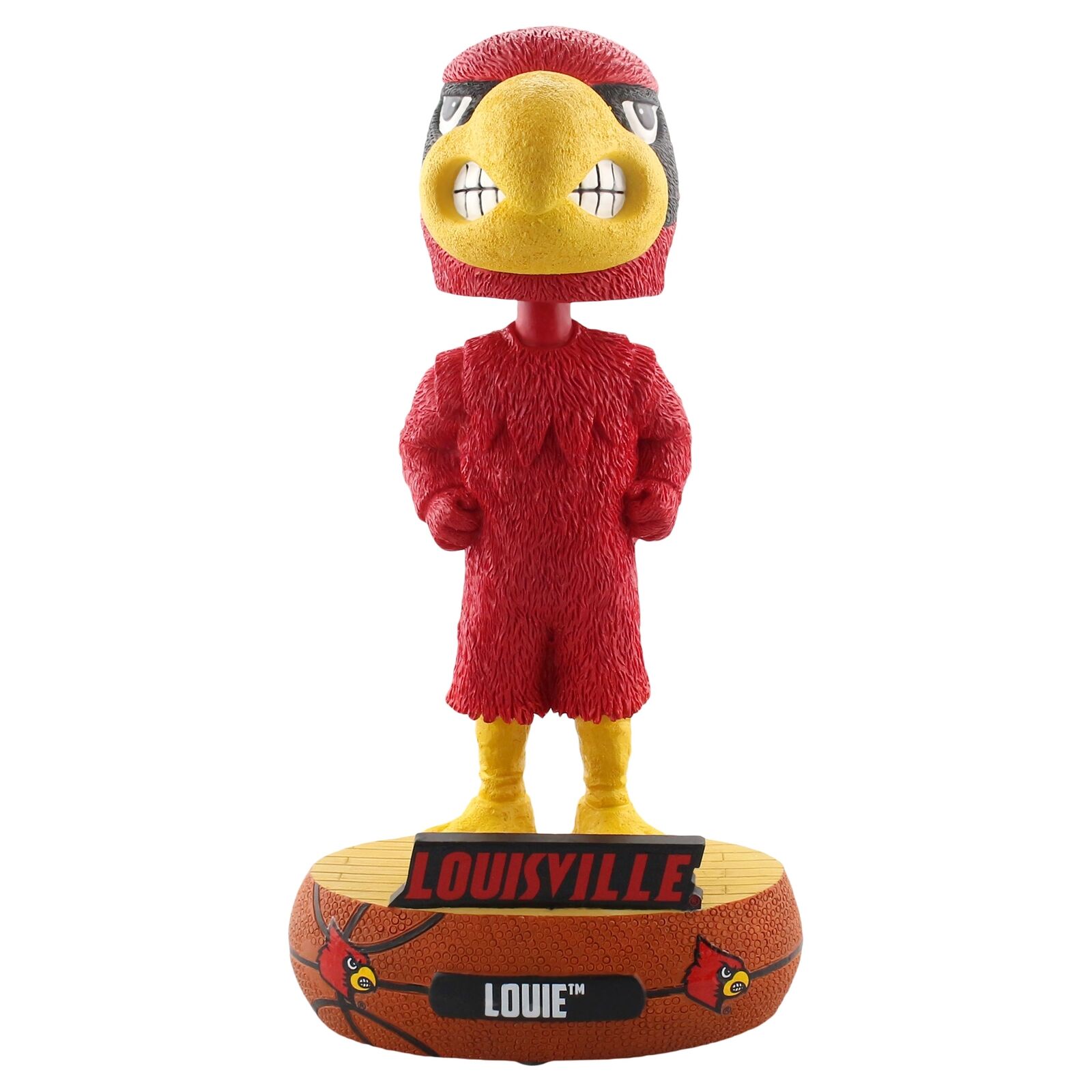 Louisville Cardinals Mascot Baller Special Edition Bobblehead NCAA College