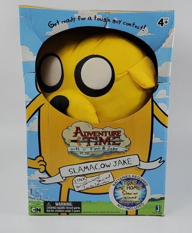 Adventure Time Jake Slamacow Jake Plush Cartoon Network RARE in Box
