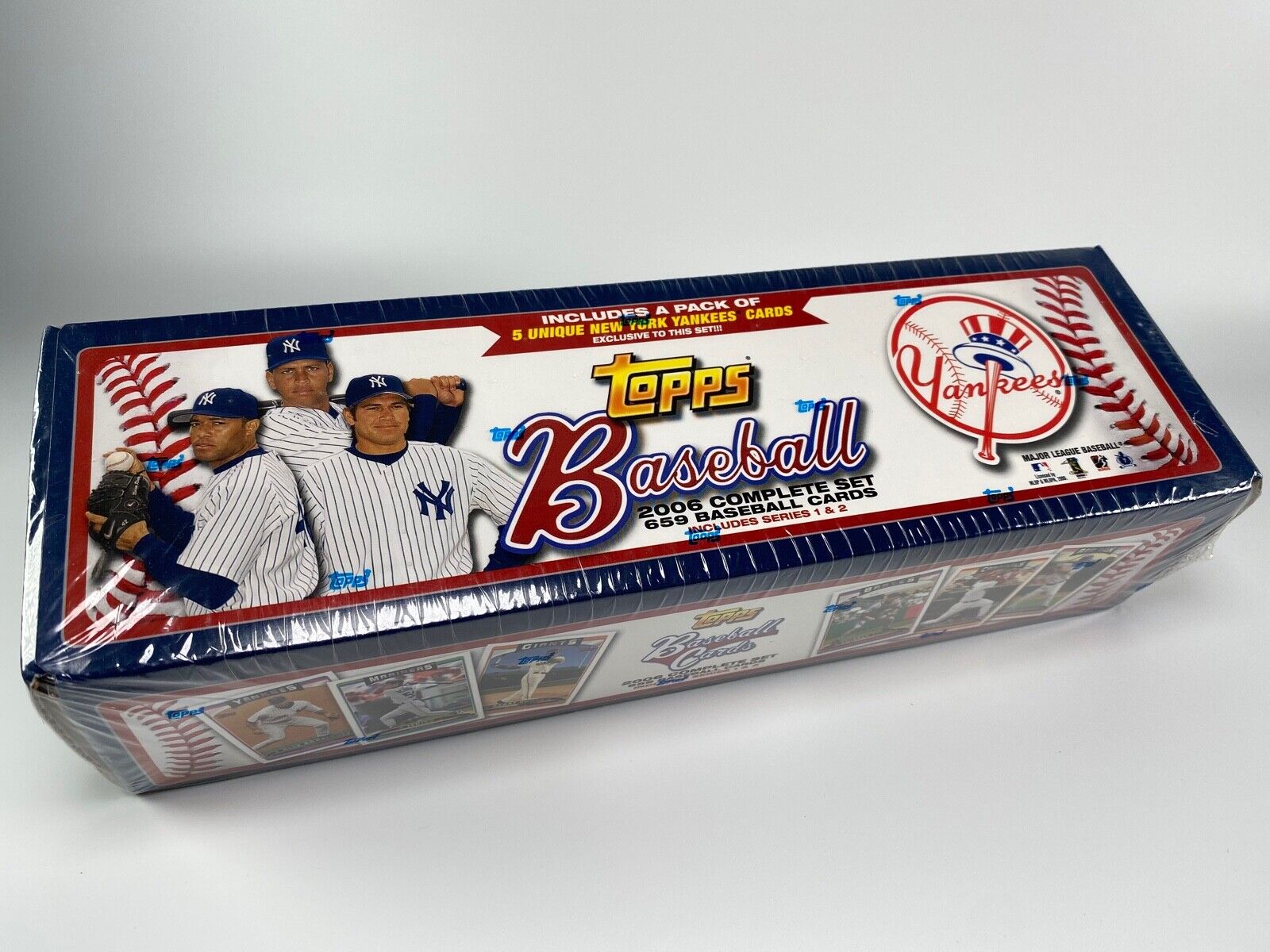2006 Topps Baseball Complete 659 Card Set Series 1&2 + *Exclusive 5pk NY Yankees