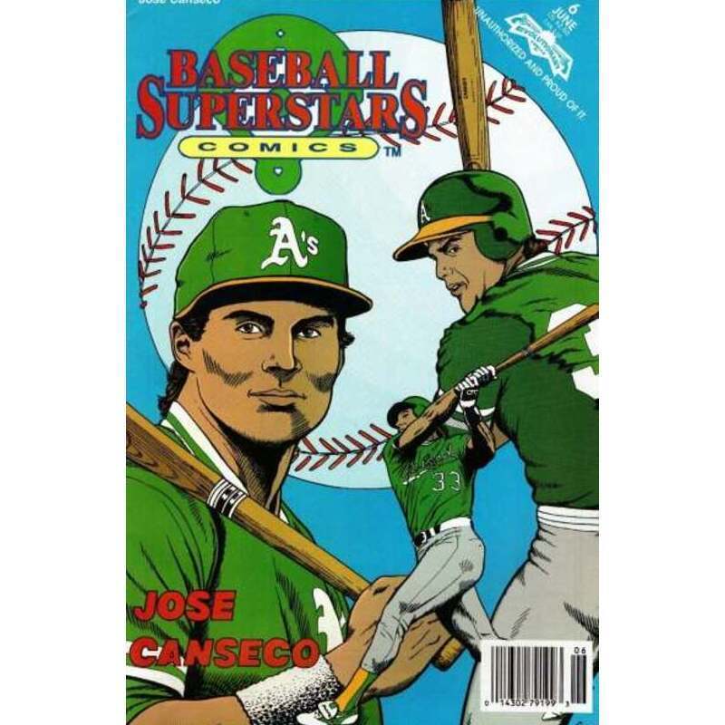 Baseball Superstars #6 Newsstand in NM minus condition. Personality comics [g,