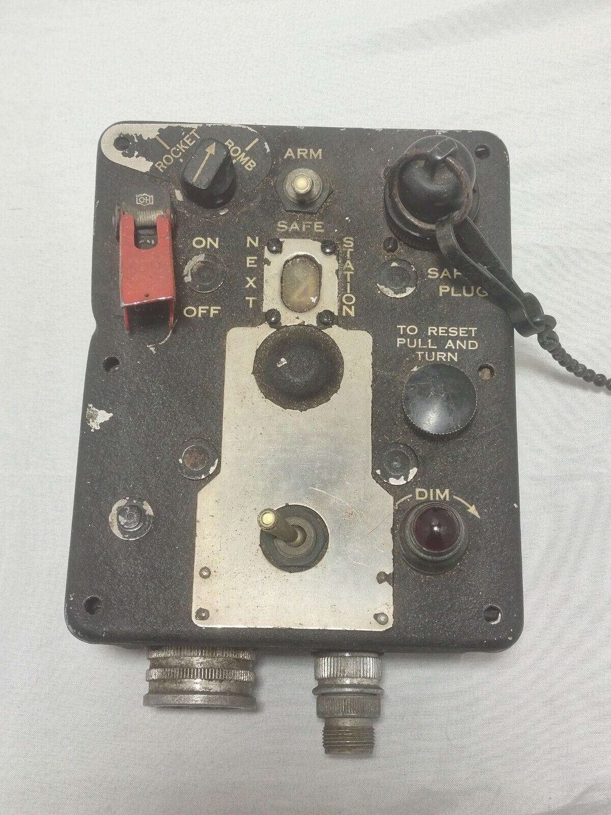 Utah Radio ProductsRocket Firing Distribution Controller Mk 5, WW2 era Navy
