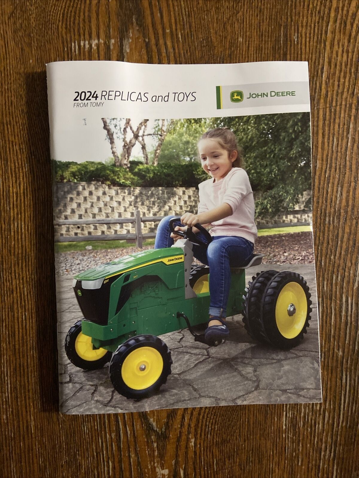 New New 2024 John Deere Pocket Ertl Toy Book 75 Years Of Toys label