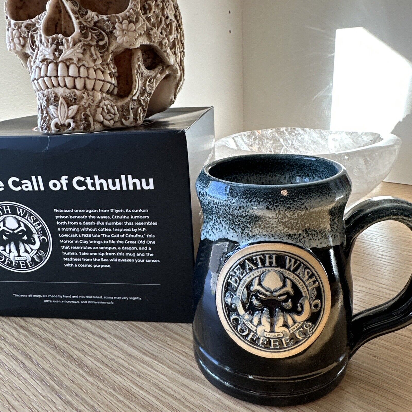 Death Wish Coffee Call Of Cthulhu Tankard Mug Octopus  SOLD OUT 1166/5000