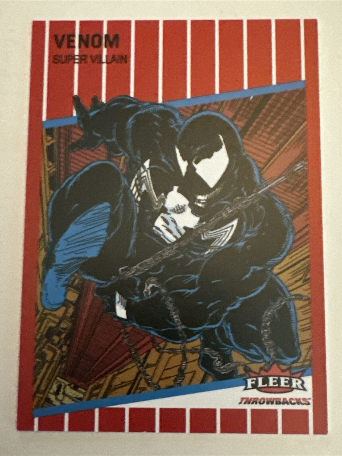 2023 Fleer Throwbacks '89 Marvel Edition Red Venom #6