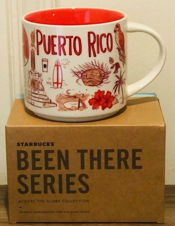 Starbucks 2022 Puerto Rico Been There Collection Coffee Mug NEW IN BOX