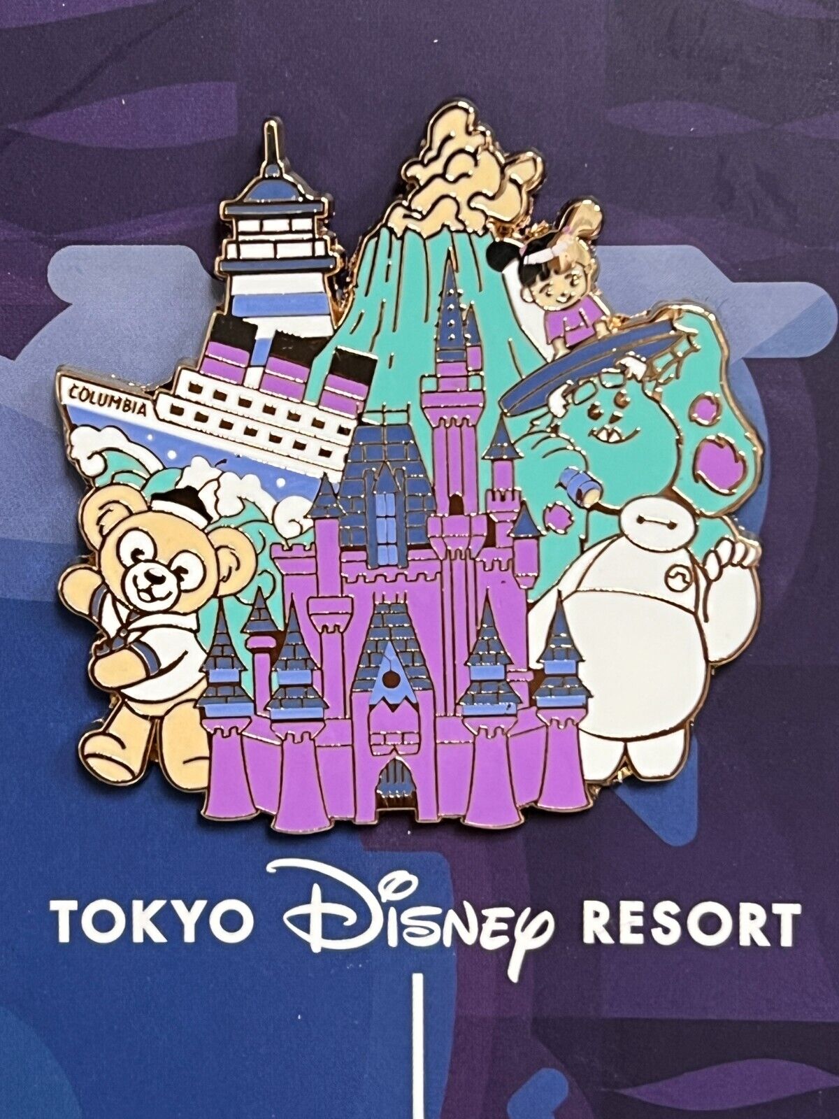 Disney Parks Around The World Pin Set D23 Fan Club Disney Resort Tokyo