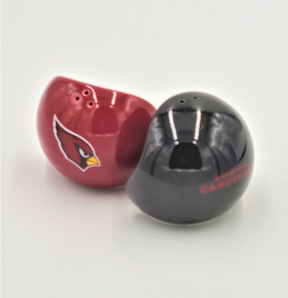 Boelter Brands NFL Arizona Cardinals Home and Away Salt and Pepper Shakers