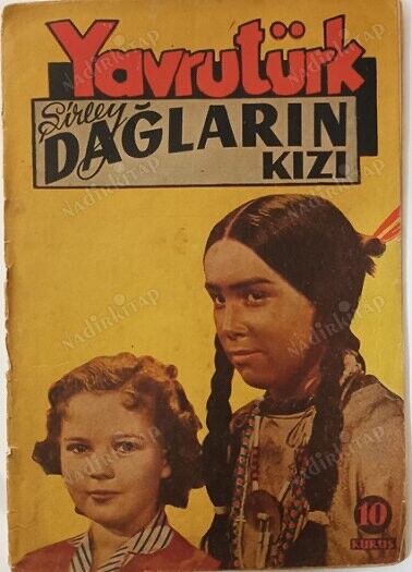SHIRLEY TEMPLE FIRST COVER on only known TURKISH MAGAZINE 1942 from MIDDLE EAST