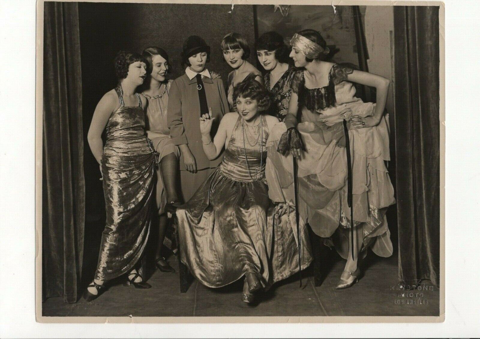 AWESOME THEDA BARA STUNNING PORTRAIT KEYSTONE 1920s FEMME FATALE ORIG PHOTO 462