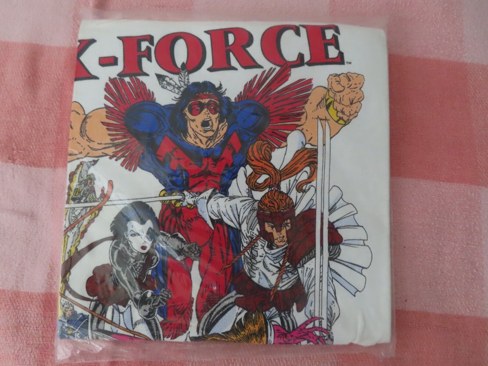 Vintage marvel Deadpool X-Force Shirt \'91 (XL)  X-MEN X-Force Shirt Liefeld  NEW