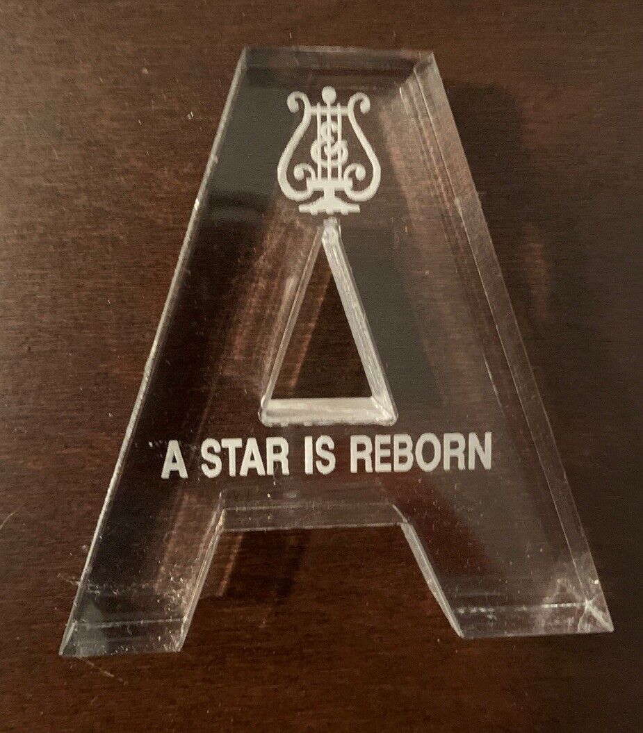 Utah State Aggie “A” A Star Is Reborn Etched Acrylic With Music Lyre