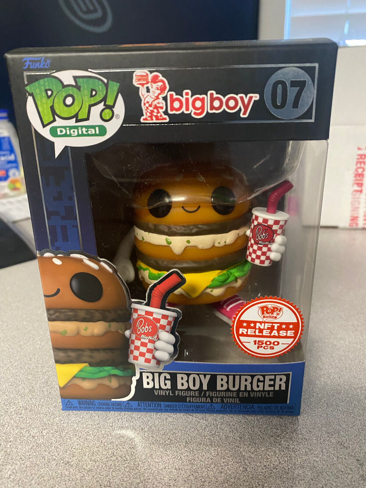 Funko POP Digital Big Boy: Big Boy Burger 1500 Pcs