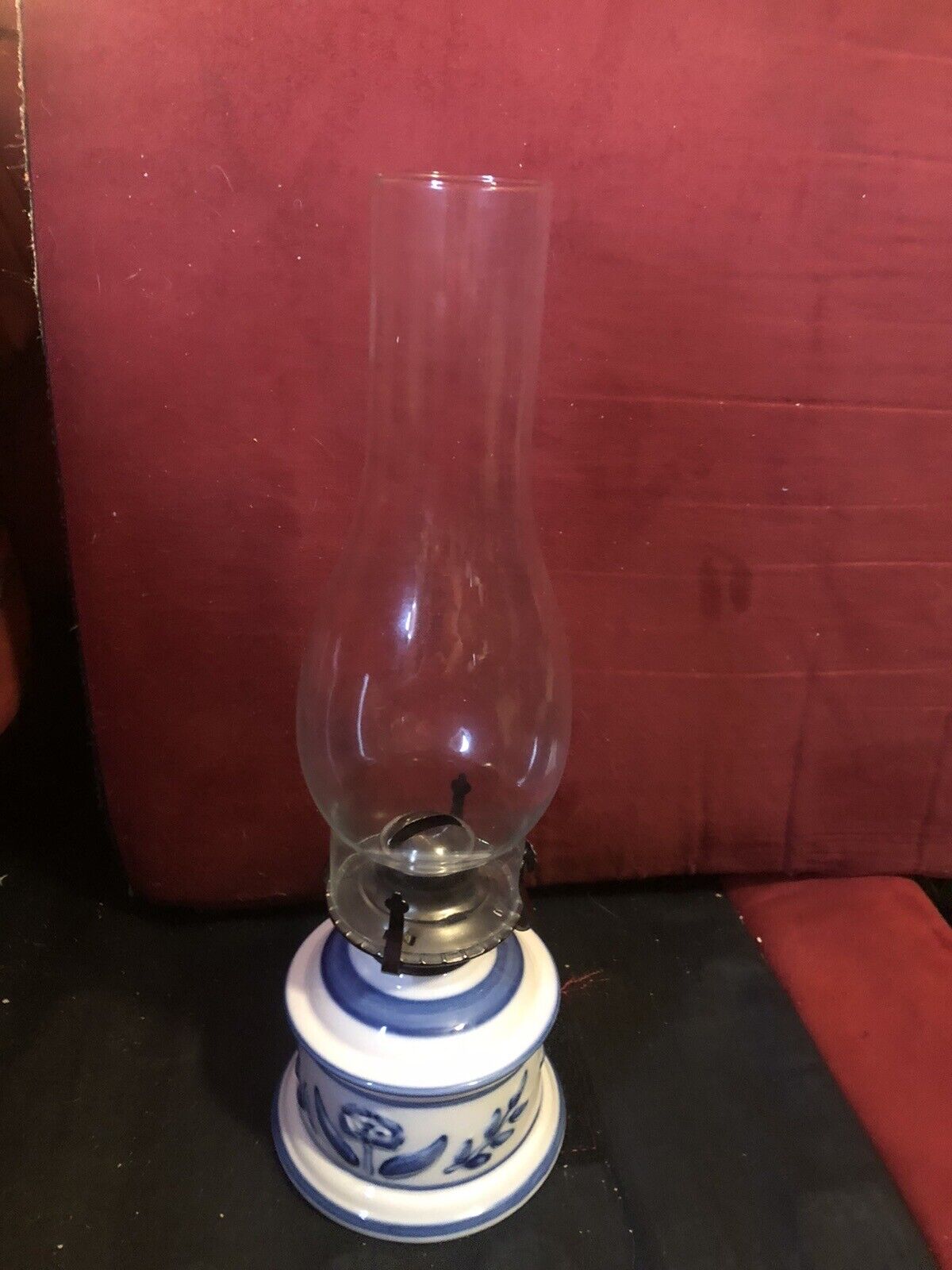 Vintage Lamplight Farms Oil Lamp