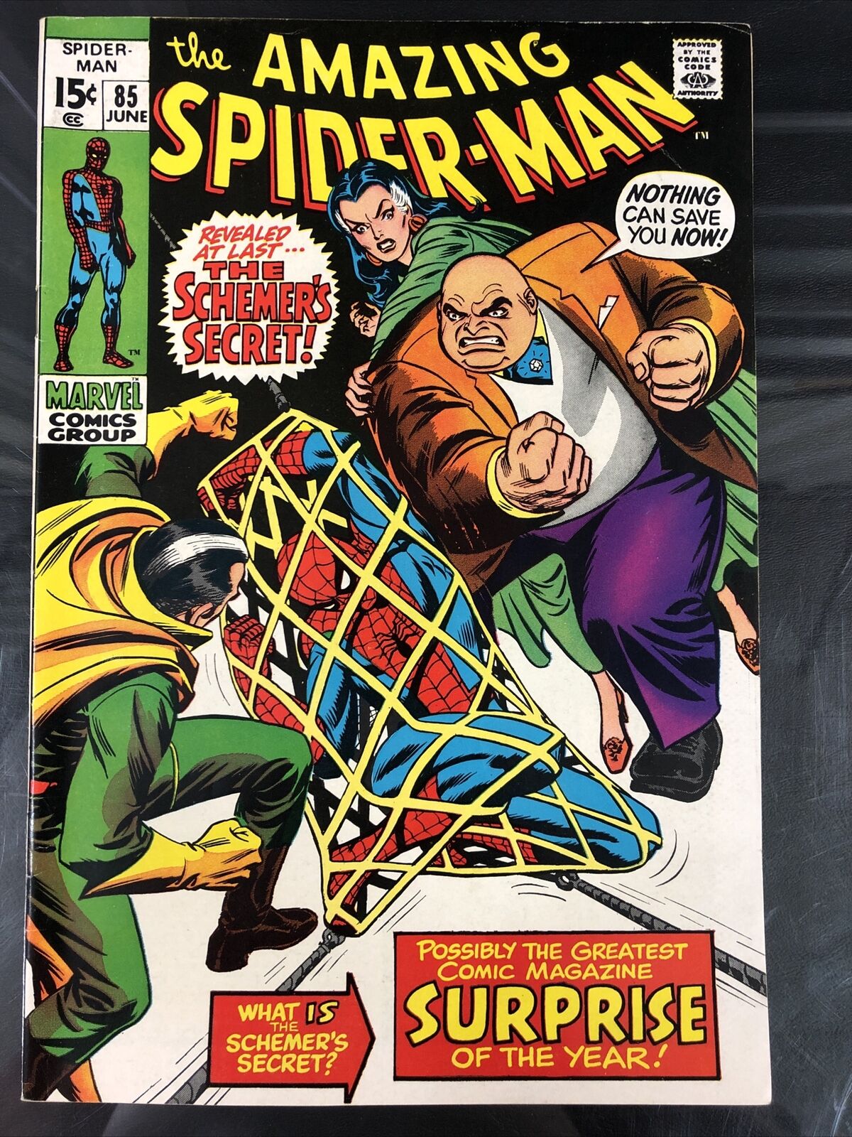 Amazing Spider-Man #85 Kingpin John Romita (1970 Marvel Comics) Grade Ready