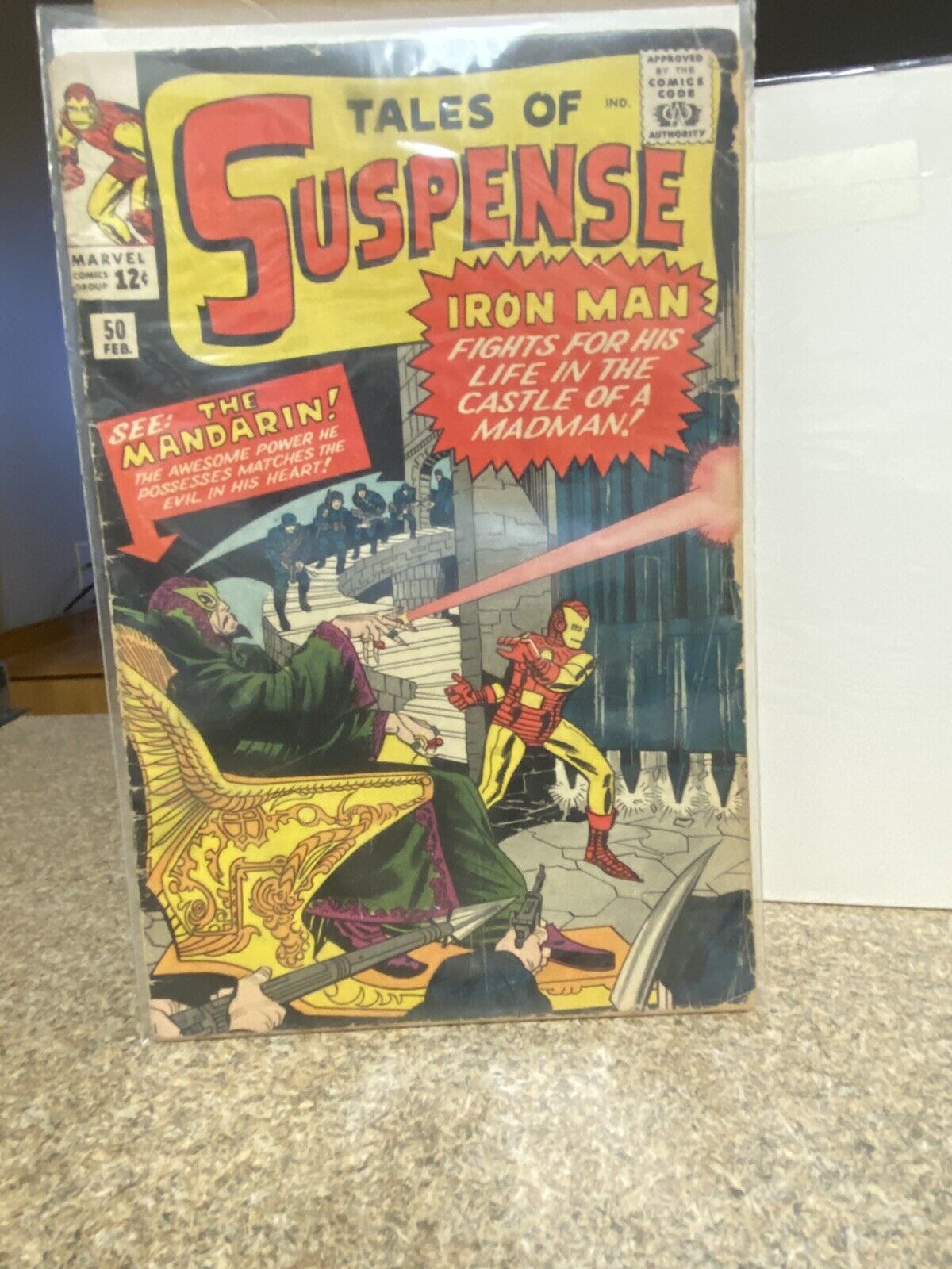 Tales of Suspense #50 (1965 Marvel Comics) 1st Appearance Mandarin Comic Book