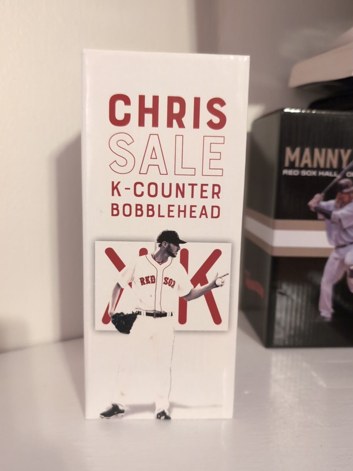 new Chris Sale Bobblehead K-Counter Boston Red Sox 4/13/18 Fenway Park W B MASON