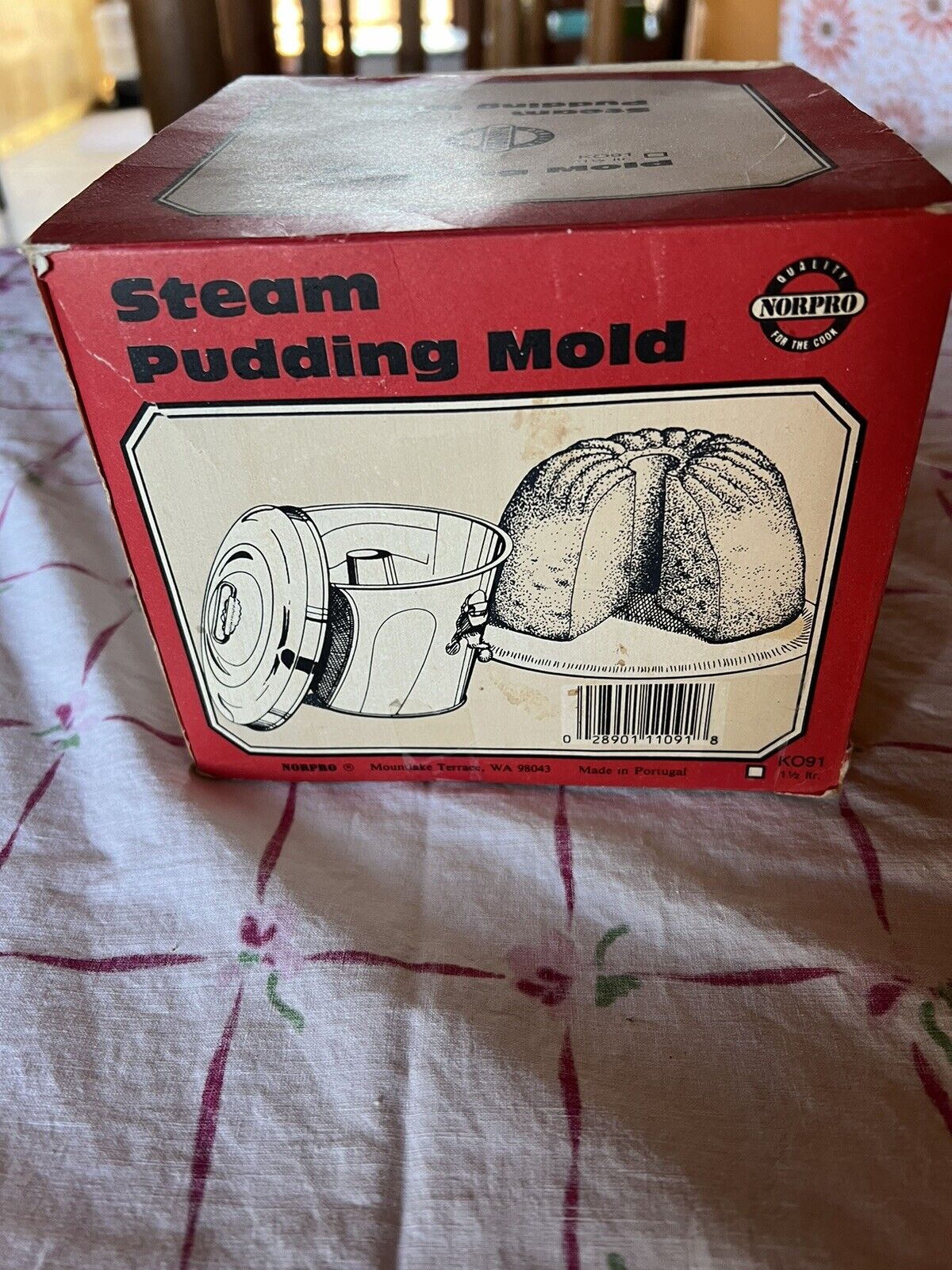 Vintage Norpro Steam Pudding Mold In Box