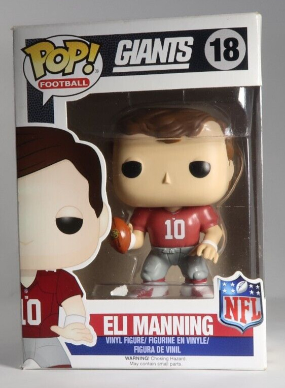 Funko POP  Football Giants Eli Manning Vinyl Figure #18